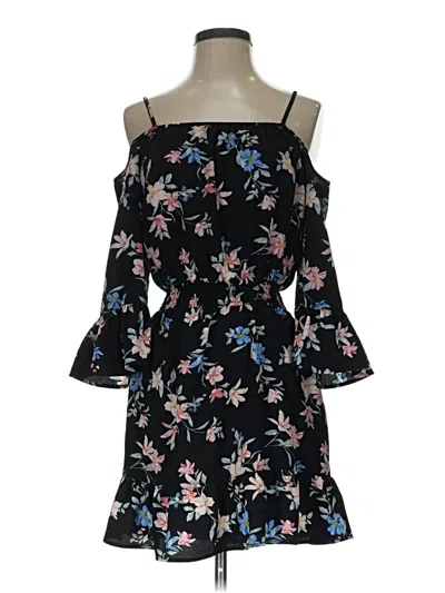 Pre-owned Divided By H&m Cocktail Dress In Black