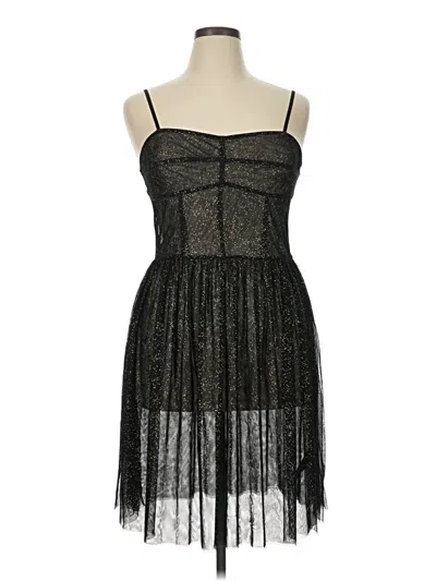 Pre-owned Divided By H&m Cocktail Dress In Black