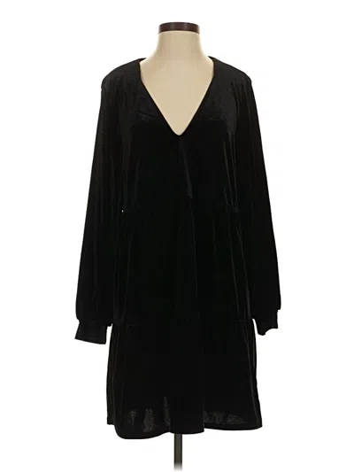 Pre-owned Divided By H&m Cocktail Dress In Black