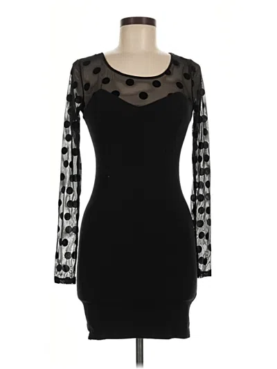 Pre-owned Divided By H&m Cocktail Dress In Black