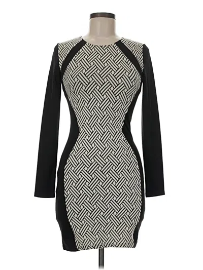 Pre-owned Divided By H&m Cocktail Dress In Black