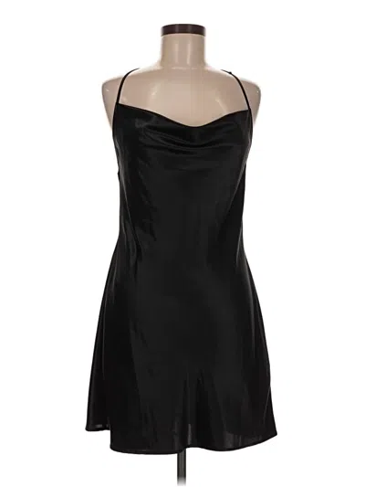 Pre-owned Divided By H&m Cocktail Dress In Black