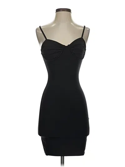 Pre-owned Divided By H&m Cocktail Dress In Black