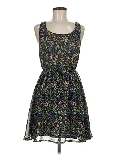 Pre-owned Divided By H&m Cocktail Dress In Black