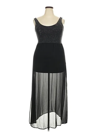 Pre-owned Divided By H&m Cocktail Dress In Black