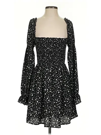 Pre-owned Divided By H&m Cocktail Dress In Black