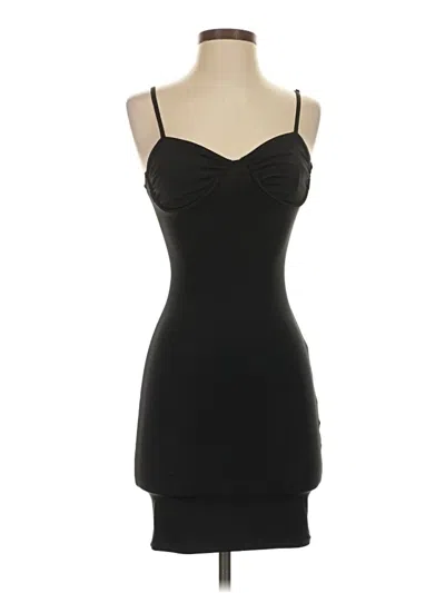 Pre-owned Divided By H&m Cocktail Dress In Black