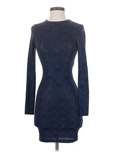 Pre-owned Divided By H&m Cocktail Dress In Blue