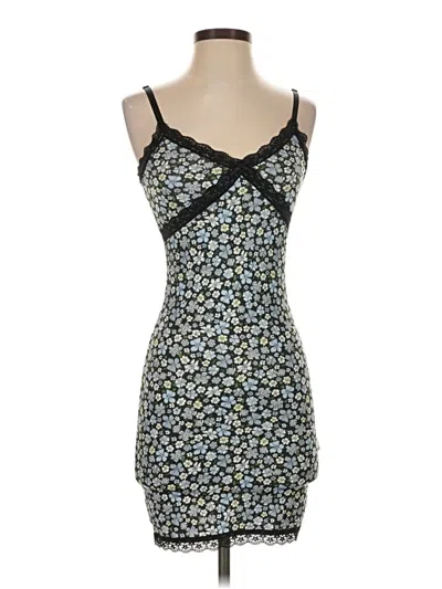 Pre-owned Divided By H&m Cocktail Dress In Blue