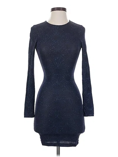 Pre-owned Divided By H&m Cocktail Dress In Blue