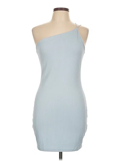 Pre-owned Divided By H&m Cocktail Dress In Blue