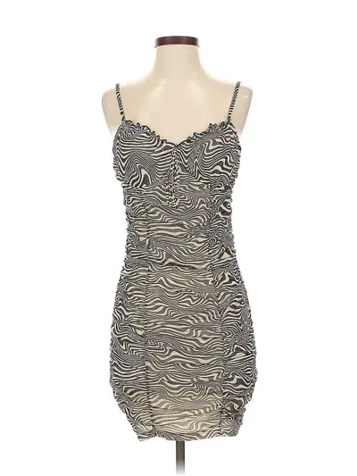 Pre-owned Divided By H&m Cocktail Dress In Brown