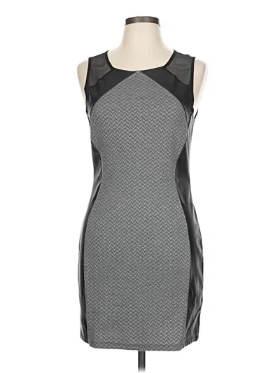 Pre-owned Divided By H&m Cocktail Dress In Gray
