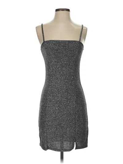Pre-owned Divided By H&m Cocktail Dress In Gray