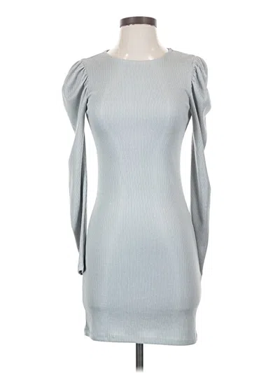 Pre-owned Divided By H&m Cocktail Dress In Gray