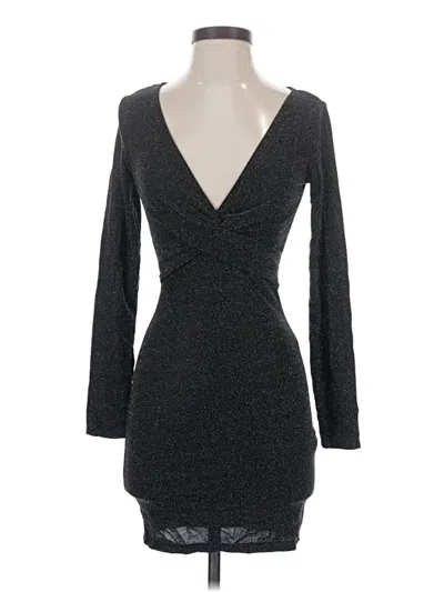 Pre-owned Divided By H&m Cocktail Dress In Gray