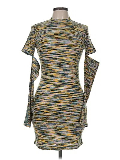 Pre-owned Divided By H&m Cocktail Dress In Gray