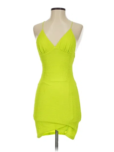 Pre-owned Divided By H&m Cocktail Dress In Green