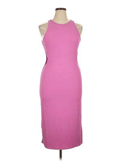 Pre-owned Divided By H&m Cocktail Dress In Pink