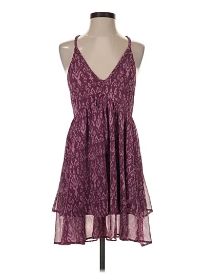 Pre-owned Divided By H&m Cocktail Dress In Purple