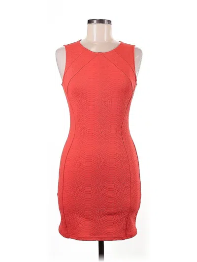 Pre-owned Divided By H&m Cocktail Dress In Red