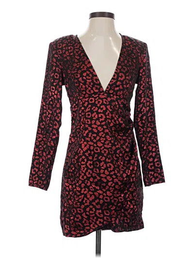 Pre-owned Divided By H&m Cocktail Dress In Red