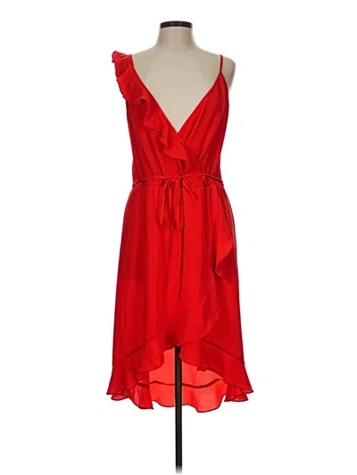 Pre-owned Divided By H&m Cocktail Dress In Red