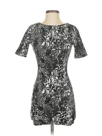 Pre-owned Divided By H&m Cocktail Dress In Silver