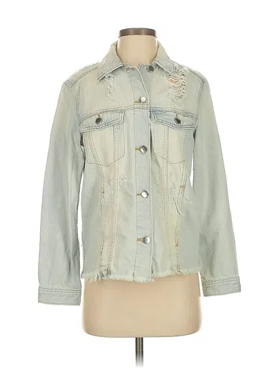 Pre-owned Divided By H&m Denim Jacket In Blue
