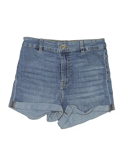 Pre-owned Divided By H&m Denim Shorts In Blue