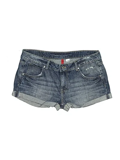 Pre-owned Divided By H&m Denim Shorts In Blue