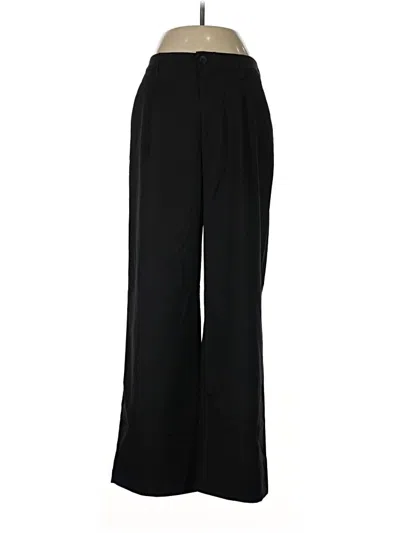 Pre-owned Divided By H&m Dress Pants In Black