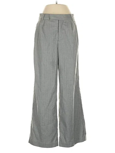 Pre-owned Divided By H&m Dress Pants In Gray