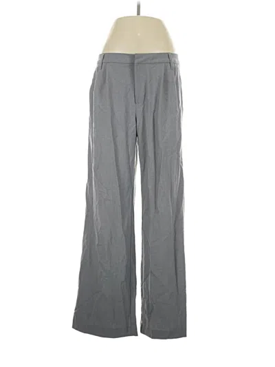 Pre-owned Divided By H&m Dress Pants In Gray