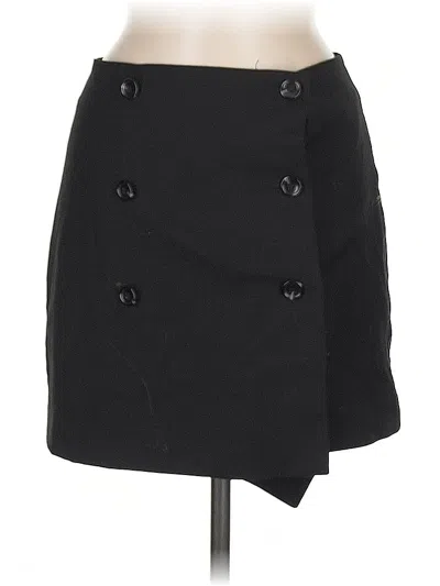 Pre-owned Divided By H&m Formal Skirt In Black