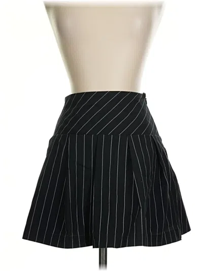Pre-owned Divided By H&m Formal Skirt In Black
