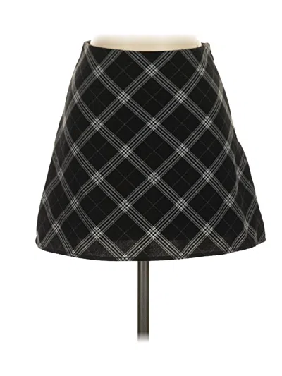 Pre-owned Divided By H&m Formal Skirt In Black