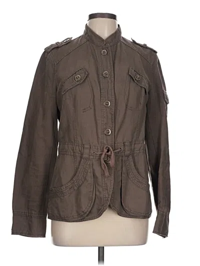 Pre-owned Divided By H&m Jacket In Brown