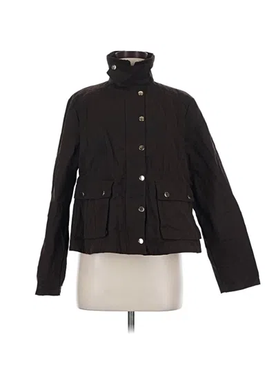 Pre-owned Divided By H&m Jacket In Brown