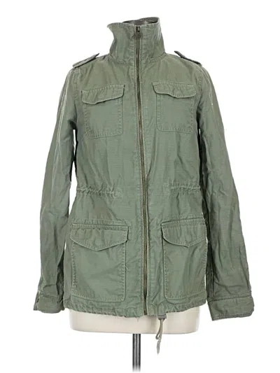 Pre-owned Divided By H&m Jacket In Green