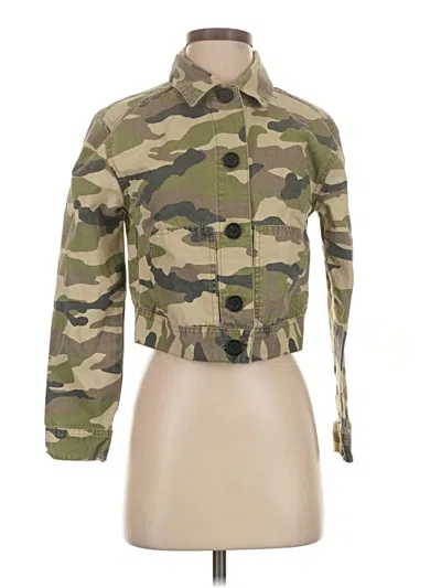 Pre-owned Divided By H&m Jacket In Green