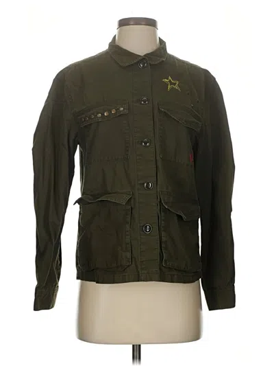 Pre-owned Divided By H&m Jacket In Green