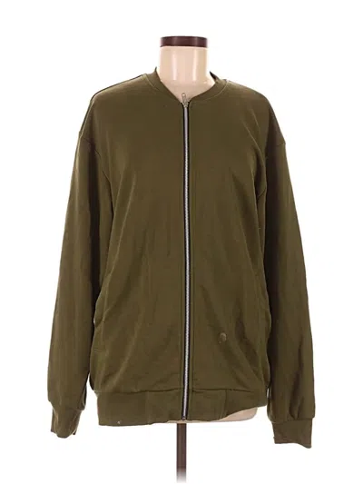 Pre-owned Divided By H&m Jacket In Green