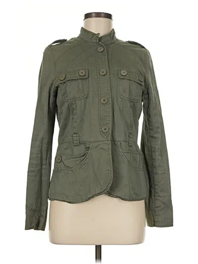 Pre-owned Divided By H&m Jacket In Green