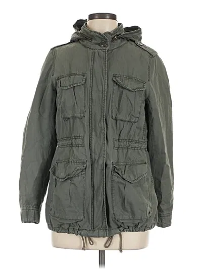 Pre-owned Divided By H&m Jacket In Green