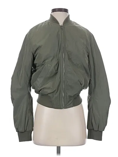 Pre-owned Divided By H&m Jacket In Green