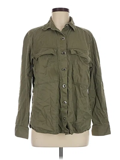 Pre-owned Divided By H&m Jacket In Green