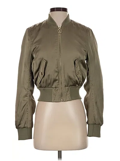 Pre-owned Divided By H&m Jacket In Green