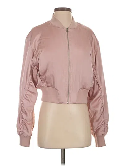 Pre-owned Divided By H&m Jacket In Pink