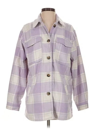 Pre-owned Divided By H&m Jacket In Purple
